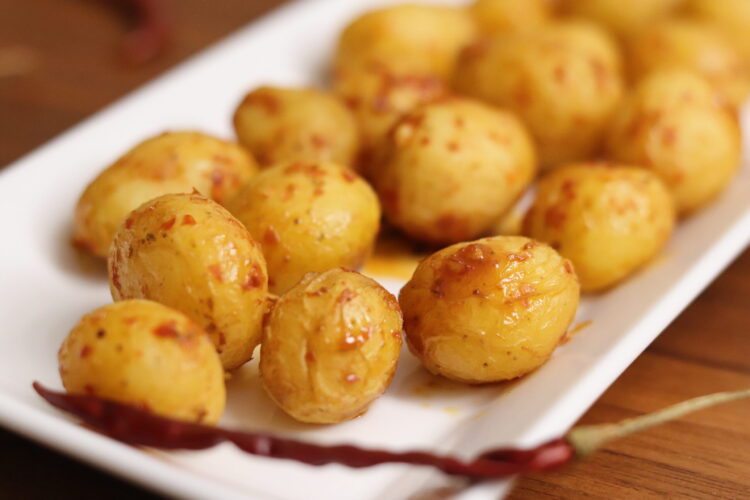 Fire potatoes